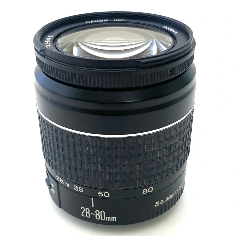 Canon Ultrasonic AF/MF EF 28-80mm f/1:3.5 - 5.6 II Zoom Camera Lens
